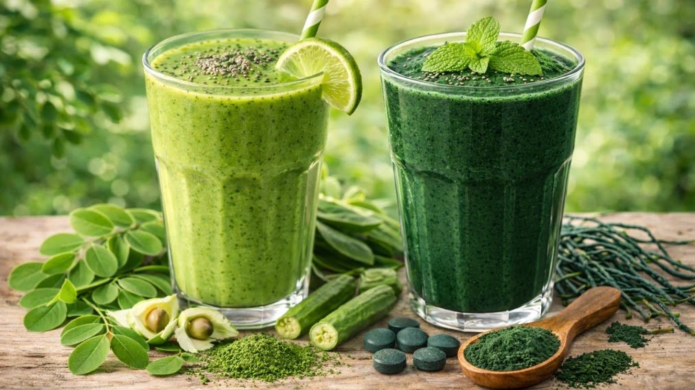 Spirulina_vs_Moringa_difference