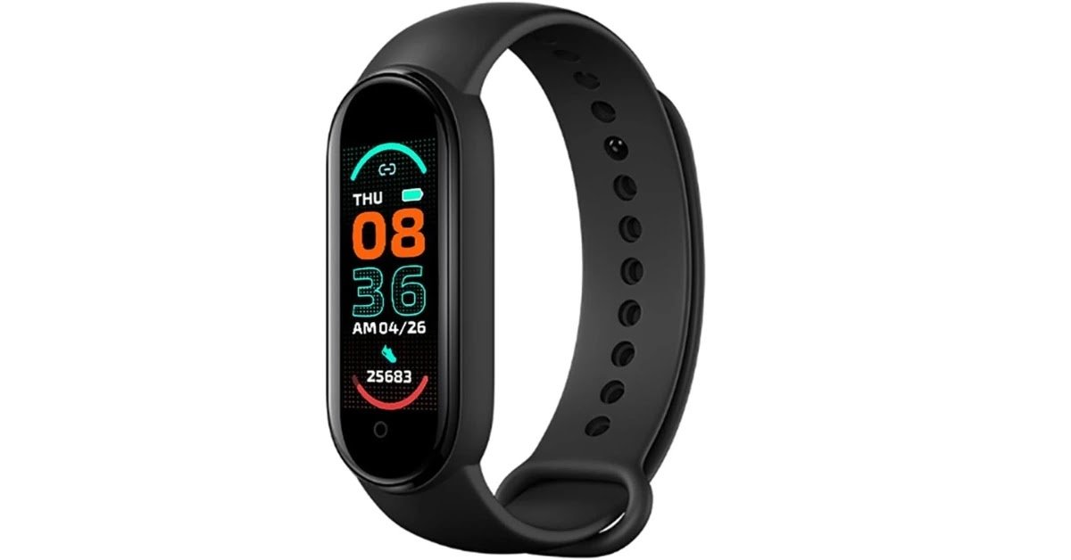 M6 Fitness Tracker Smart Band [𝟏𝟓 𝐘𝐄𝐀𝐑𝐒 𝐖𝐀𝐑𝐑𝐀𝐍𝐓𝐘]