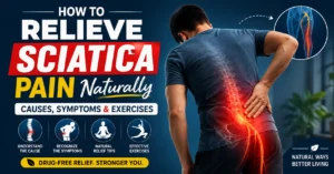 How to Relieve Sciatica Pain Naturally: Causes, Symptoms & Exercises